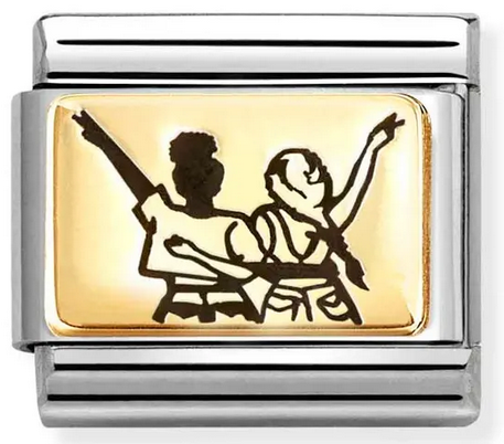 NOMINATION 'Friends' Gold & Enamel 03016641