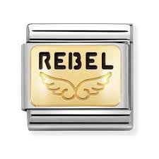 NOMINATION Angle Wings 'Rebel' Gold 03028436