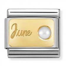 NOMINATION Month 'June' Gold 03051906