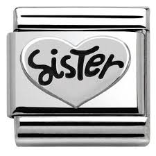 NOMINATION 'Sister Heart' Silver 33010111