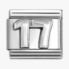 NOMINATION Number '17' Silver 33010176