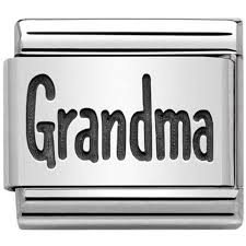 NOMINATION 'Grandma' Silver 33010244