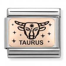 NOMINATION Zodiac 'Taurus' Rose Gold 43011202