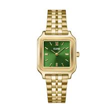 CLUSE - Gracieuse Forest Green Dial Gold Bracelet Watch