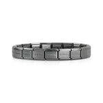 NOMINATION - Composable Steel, Black 19 Link Bracelet 030001002