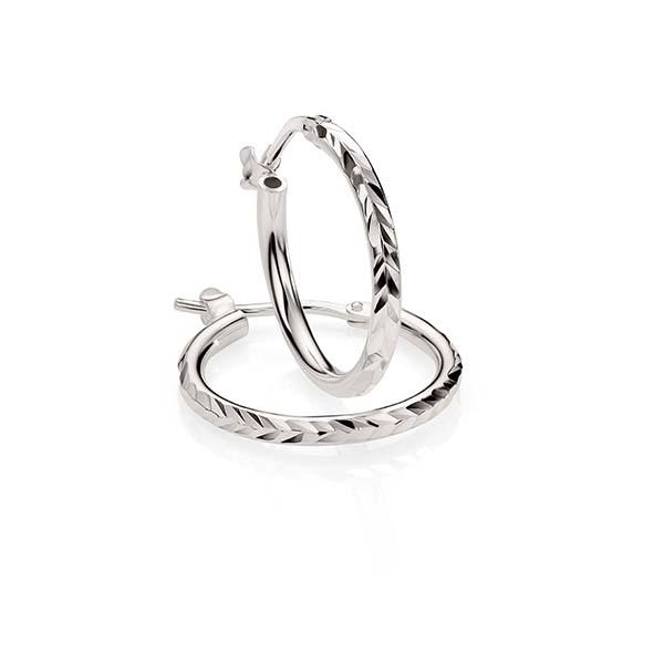 Sterling Silver Hoops