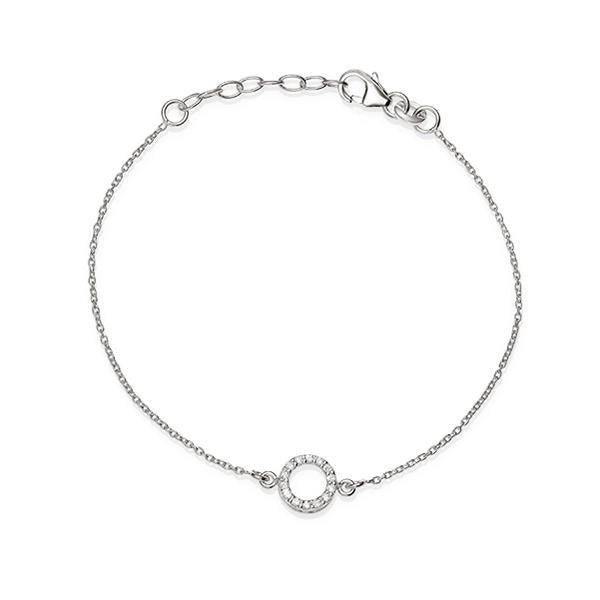 Sterling Silver cubic zirconia bracelet