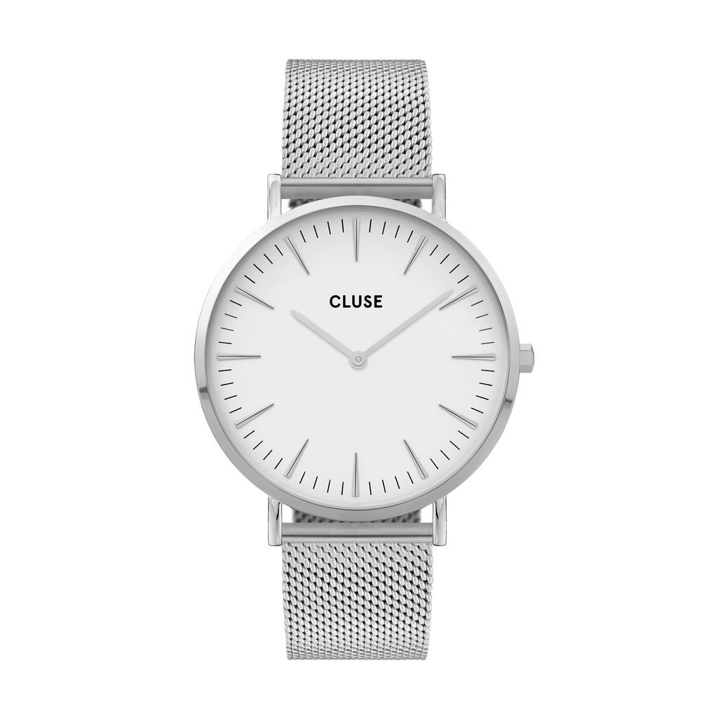 CLUSE La Boheme Mesh Silver/White