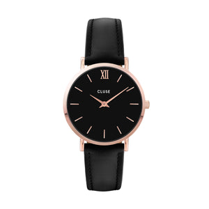 CLUSE Minuit Rose Gold Black/Black