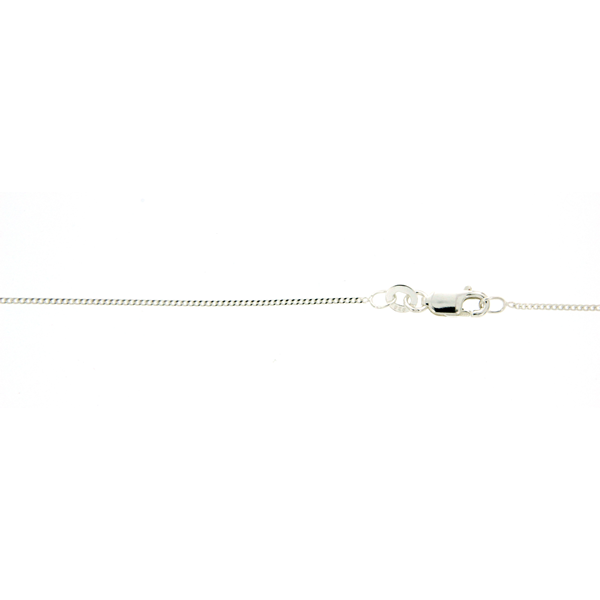 Sterling Silver 45cm Curb Chain