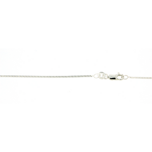 Sterling Silver 45cm Curb Chain